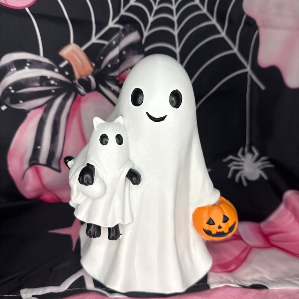 New Ghost Holding Cat